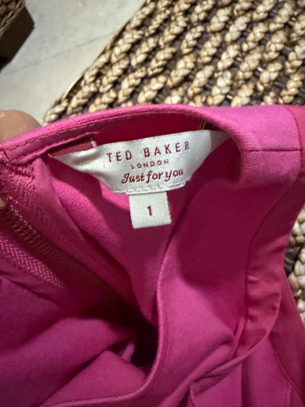Ted Baker Hearn Sleeveless Fit And Flare Skater Mini Dress Hot Pink (107) — image 5 of 5